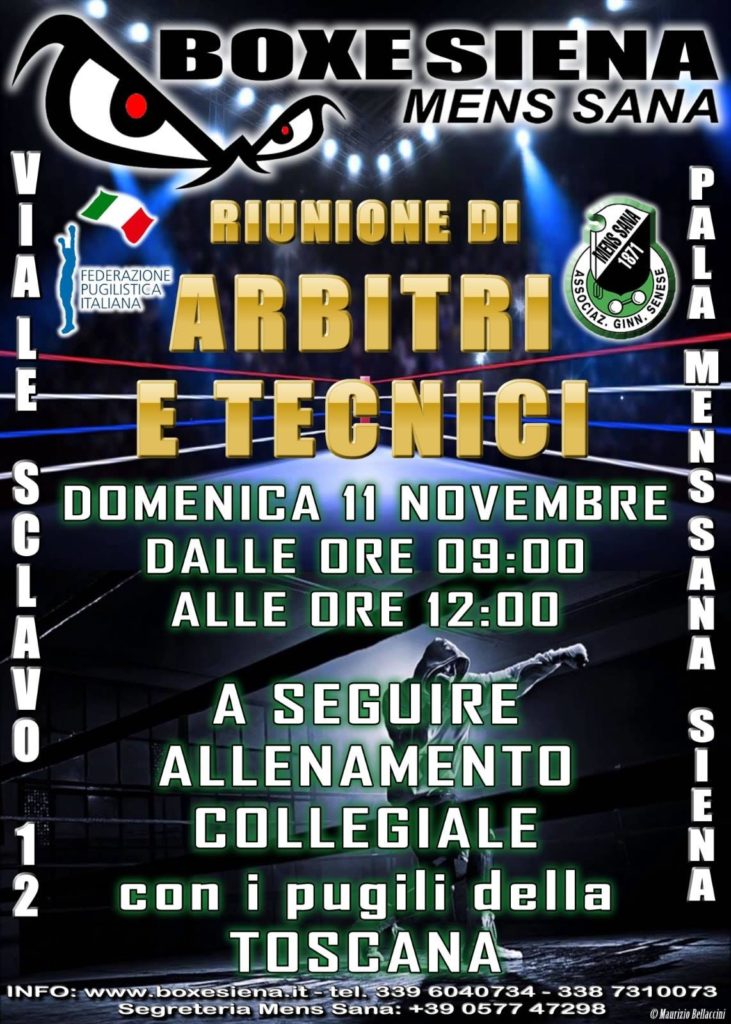 11_NOVEMBRE_2018_Riunione di Arbitri e Tecnici + Collegiale